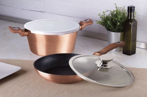 GARNEK I PATELNIA BERLINGER HAUS BH-6200 ROSE GOLD Berlinger haus
