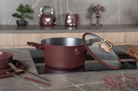 GARNEK TYTANOWY Z POKRYWĄ 30cm BERLINGER HAUS BH-8043 LEONARDO Berlinger haus