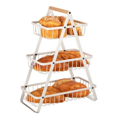 KOSZYK PIĘTROWY NA OWOCE PRZYPRAWY LOFT E-8178 Elitehoff