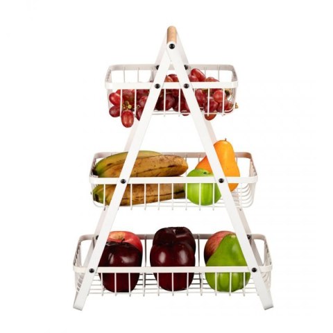 KOSZYK PIĘTROWY NA OWOCE PRZYPRAWY LOFT E-8178 Elitehoff
