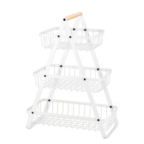 KOSZYK PIĘTROWY NA OWOCE PRZYPRAWY LOFT E-8178 Elitehoff