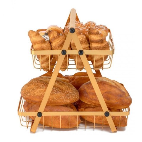 KOSZYK PIĘTROWY NA OWOCE PRZYPRAWY LOFT E-8180 Elitehoff