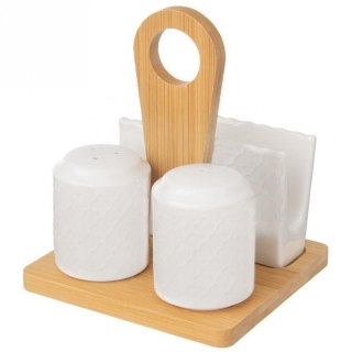 PRZYPRAWNIK PORCELANOWY SERWETNIK SOLNICZKA PIEPRZNICZKA ORION 153692 Orion