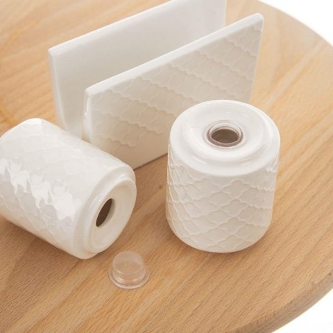 PRZYPRAWNIK PORCELANOWY SERWETNIK SOLNICZKA PIEPRZNICZKA ORION 153692 Orion