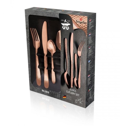 SZTUĆCE 24 ELEM. BERLINGER HAUS BH-2619 ROSE GOLD Berlinger haus