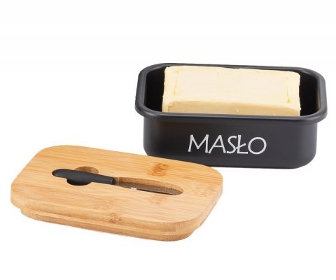 ZESTAW 3 POJEMNIKÓW KUCHENNYCH I MASELNICZKA E-6057 Elitehoff