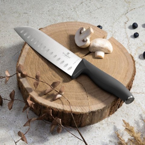 ZESTAW 5 NOŻY KUCHENNYCH Z LISTWĄ BERLINGER HAUS BH-2940 ANTRACIT Berlinger haus