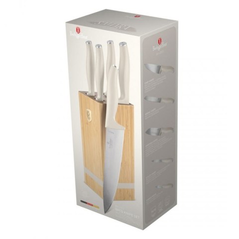 ZESTAW NOŻY BERLINGER HAUS BH-2973 SAHARA W BLOKU BAMBUSOWYM Berlinger haus