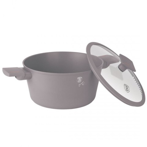 GARNEK TYTANOWY Z POKRYWĄ 28cm BERLINGER HAUS BH-8102 TAUPE Berlinger haus