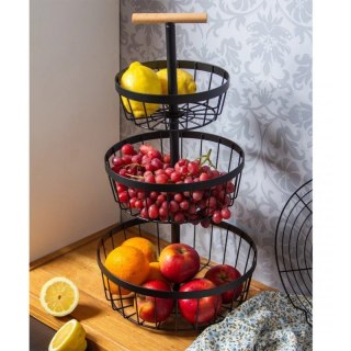 KOSZYK PIĘTROWY PATERA NA OWOCE 3 POZIOMY 3437 Brunbeste