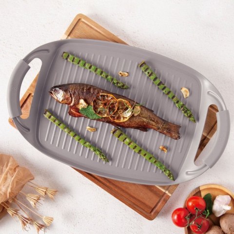 PŁYTA GRILLOWA TYTANOWA 47cm BERLINGER HAUS BH-8107 TAUPE Berlinger haus