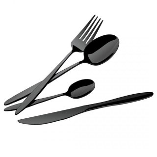 SZTUĆCE 24 ELEM. BERLINGER HAUS BH-3063 POŁYSK SHINY BLACK Berlinger haus