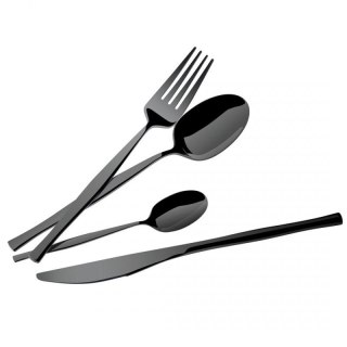 SZTUĆCE 24 ELEM. BERLINGER HAUS BH-3066 POŁYSK SHINY BLACK Berlinger haus