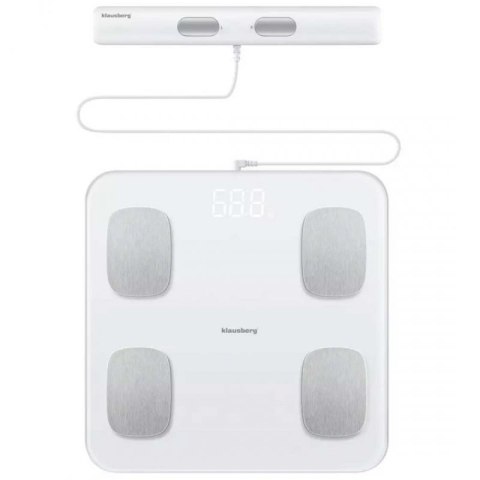 ANALITYCZNA WAGA ŁAZIENKOWA SMART IOS ANDROID KLAUSBERG KB-7853 Klausberg