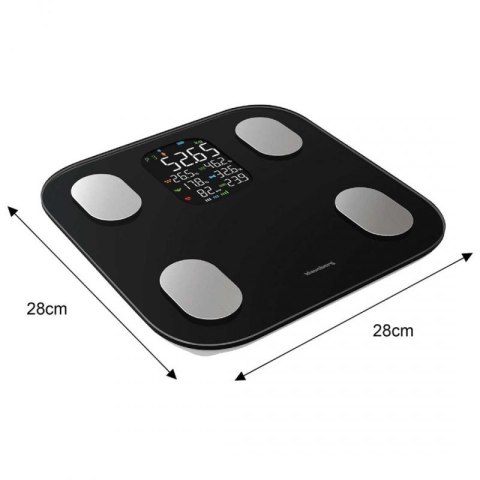 ANALITYCZNA WAGA ŁAZIENKOWA SMART IOS ANDROID KLAUSBERG KB-7854 Klausberg