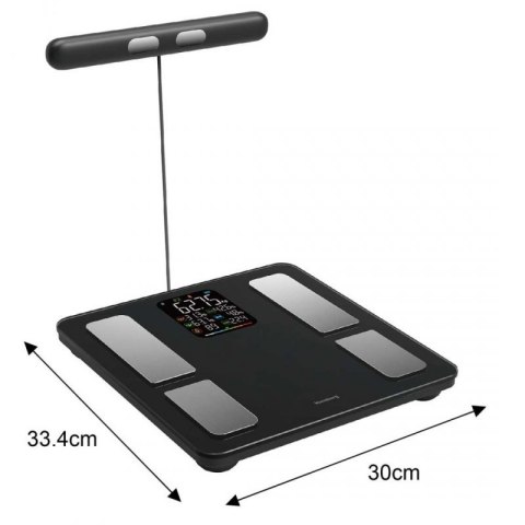 ANALITYCZNA WAGA ŁAZIENKOWA SMART IOS ANDROID KLAUSBERG KB-7856 Klausberg