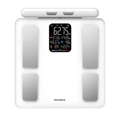 ANALITYCZNA WAGA ŁAZIENKOWA SMART IOS ANDROID KLAUSBERG KB-7857 Klausberg