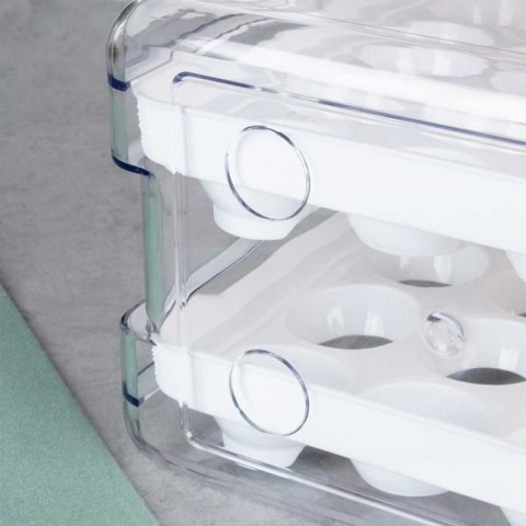 DWUPOZIOMOWY ORGANIZER POJEMNIK DO LODÓWKI NA 40 JAJEK 229164 Orion