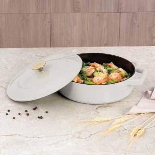 GARNEK ŻELIWNY 26cm PŁASKI BERLINGER HAUS BH-6530 SAHARA Berlinger haus