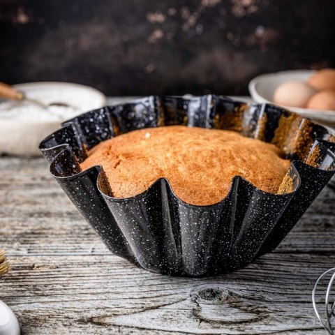 GRANITOWA FORMA BLACHA DO PIECZENIA BABKI 23,5cm KLAUSBERG KB-7837 Klausberg