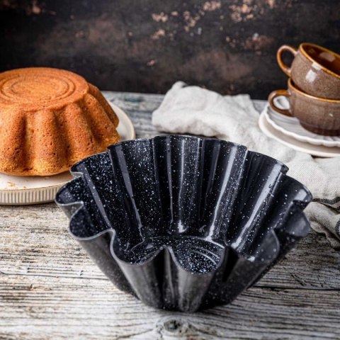 GRANITOWA FORMA BLACHA DO PIECZENIA BABKI 23,5cm KLAUSBERG KB-7837 Klausberg