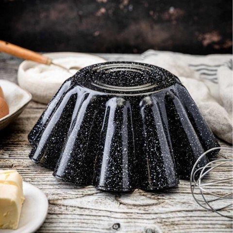 GRANITOWA FORMA BLACHA DO PIECZENIA BABKI 23,5cm KLAUSBERG KB-7837 Klausberg