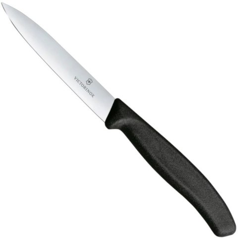 Nóż do jarzyn gładki dł. 100/212 mm - czarny Victorinox