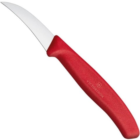 Nóż do jarzyn zagięty dł. 60/162 mm - czerwony Victorinox