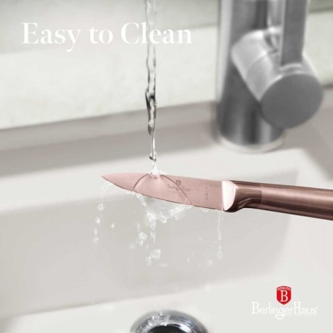 STALOWY NÓŻ DO OBIERANIA BERLINGER HAUS 9,5cm BH-2939 ROSE GOLD Berlinger haus