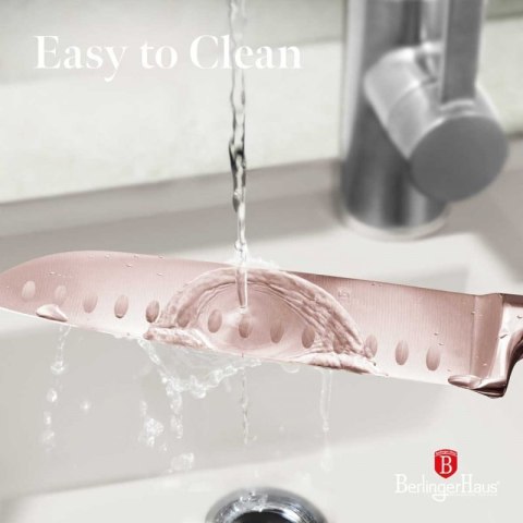 STALOWY NÓŻ SANTOKU BERLINGER HAUS 17,5cm BH-2935 ROSE GOLD Berlinger haus