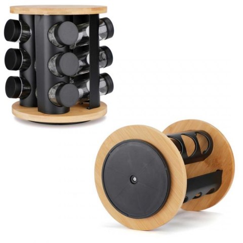 STOJAK OBROTOWY NA PRZYPRAWY 12 POJEMNIKÓW E-8252 Elitehoff