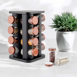 STOJAK OBROTOWY NA PRZYPRAWY 16 POJEMNIKÓW E-8256 Elitehoff