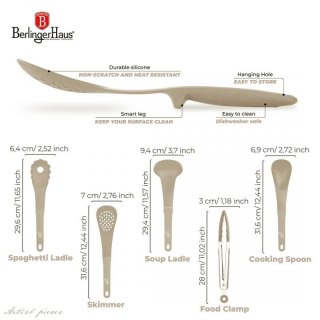 ZESTAW PRZYBORÓW KUCHENNYCH BERLINGER HAUS BH-6336 SAHARA Berlinger haus