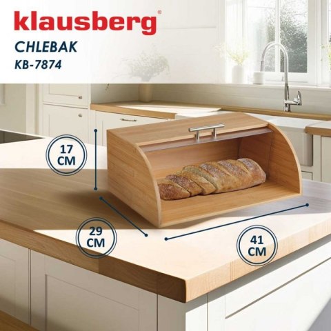 CHLEBAK POJEMNIK BAMBUSOWY NA PIECZYWO KLAUSBERG KB-7874 Klausberg