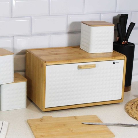 CHLEBAK POJEMNIK NA PIECZYWO BAMBUSOWY DWUSTRONNY 4257 Brunbeste