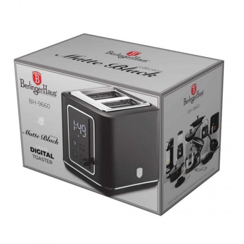CYFROWY TOSTER DO GRZANEK BERLINGER HAUS BH-9660 MATTE BLACK Berlinger haus