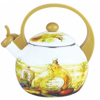 CZAJNIK EMALIOWANY 2L Z GWIZDKIEM KINGHOFF KH-3700 Kinghoff