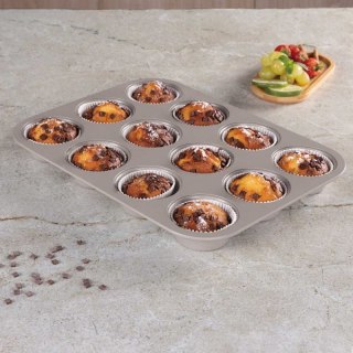 FORMA TYTANOWA DO 12 MUFFINEK BERLINGER HAUS BH-7947 TAUPE Berlinger haus