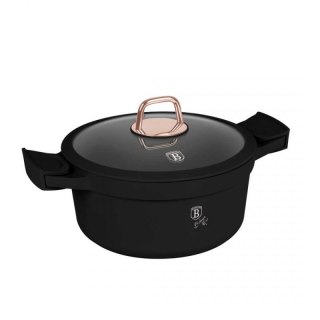 GARNEK TYTANOWY 24cm BERLINGER HAUS BH-1457 BLACK ROSE Berlinger haus