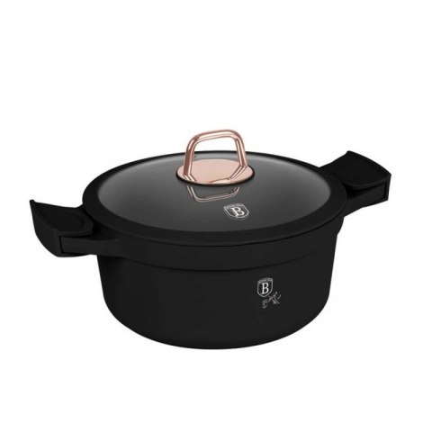 GARNEK TYTANOWY 24cm BERLINGER HAUS BH-1457 BLACK ROSE Berlinger haus