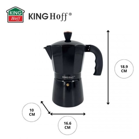 KAWIARKA ZAPARZACZ DO KAWY 300ml KINGHOFF KH-1883 INDUKCJA Kinghoff
