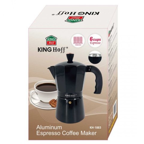 KAWIARKA ZAPARZACZ DO KAWY 300ml KINGHOFF KH-1883 INDUKCJA Kinghoff