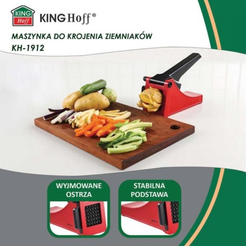 MASZYNKA DO KROJENIA FRYTEK WARZYW KINGHOFF KH-1912 Kinghoff