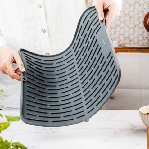 MATA PODKŁADKA SILIKONOWA OCIEKACZ DO NACZYŃ 42x33cm KINGHOFF KH-1904 Kinghoff