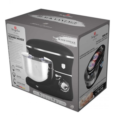 MIKSER ROBOT PLANETARNY BERLINGER HAUS BH-9512 MATTE BLACK Berlinger haus