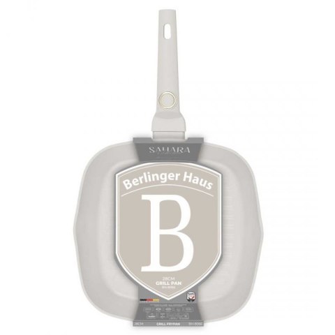 PATELNIA GRILLOWA TYTANOWA 28cm BERLINGER HAUS BH-8066 SAHARA Berlinger haus