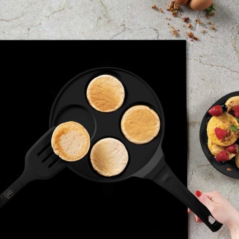 PATELNIA TYTANOWA 26cm DO PLACKÓW JAJEK BERLINGER HAUS BH-7795 BLACK ROSE Berlinger haus