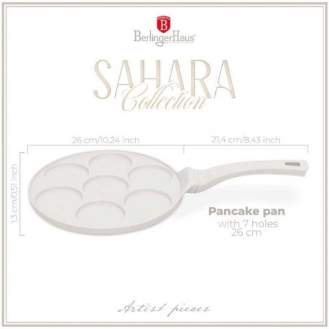 PATELNIA TYTANOWA 26cm DO PLACUSZKÓW BERLINGER HAUS BH-7794 SAHARA Berlinger haus