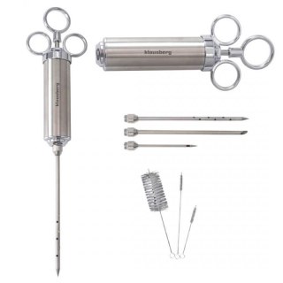 STALOWA NASTRZYKIWARKA 60ml DO PEKLOWANIA MIĘSA KLAUSBERG KB-7842 Klausberg