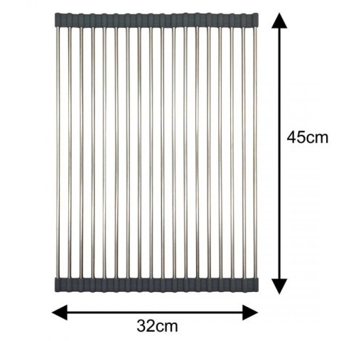 SUSZARKA OCIEKACZ ZWIJANY MATA STALOWA NA ZLEWOZMYWAK KINGHOFF KH-1903 Kinghoff